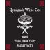 Sleight Of Hand Renegade Wine Co. Mourvedre 2009 Front Label