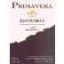 Caves Primavera Reserva 2002 Front Label