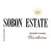 Sobon Estate Barbera 2014 Front Label