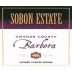 Sobon Estate Barbera 2011 Front Label