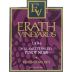 Erath Vintage Select Pinot Noir 1996 Front Label