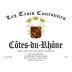 Cellier des Dauphins Les Trois Couronnes Cotes-du-Rhone 2013 Front Label