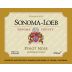 Sonoma-Loeb Sonoma Coast Pinot Noir 2013 Front Label