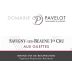 Domaine Pavelot Savigny-Les-Beaune Aux Guettes Premier Cru 2014 Front Label