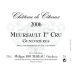 Philippe Bouzereau - Chateau de Citeaux Meursault Genevrieres Premier Cru 2006 Front Label