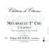 Philippe Bouzereau - Chateau de Citeaux Meursault Premier Cru Charmes 2012 Front Label