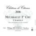 Philippe Bouzereau - Chateau de Citeaux Meursault Premier Cru Charmes 2006 Front Label
