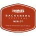 Backsberg Estate Merlot 1998 Front Label
