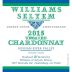 Williams Selyem Unoaked Chardonnay 2015 Front Label