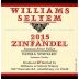 Williams Selyem Papera Vineyard Zinfandel 2015 Front Label