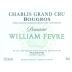 William Fevre Chablis Bougros Grand Cru 2015 Front Label