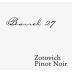 Barrel 27 Zotovich Vineyard Pinot Noir 2006 Front Label