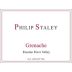 Philip Staley Grenache 2012 Front Label