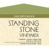 Standing Stone Vineyards Old West Block Riesling 2012 Front Label