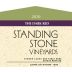 Standing Stone Vineyards The Dark Red 2010 Front Label