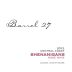Barrel 27 Shenanigans Rose 2012 Front Label
