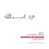 Barrel 27 Shenanigans Rose 2011 Front Label