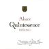 Charles et Dominique Frey Alsace Quintessence Riesling 2012 Front Label