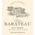 Chateau Barateau Haut-Medoc 2013 Front Label