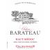 Chateau Barateau Haut-Medoc 2006 Front Label