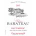 Chateau Barateau Haut-Medoc 2005 Front Label