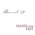 Barrel 27 Hand Over Fist Red Blend 2012 Front Label