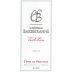 Chateau Barbeiranne Cotes de Provence Reserve Tradition Rouge 2010 Front Label