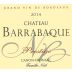 Chateau Barrabaque Canon-Fronsac Cuvee Prestige 2014 Front Label