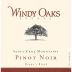 Windy Oaks Diane's Block Estate Pinot Noir 2015 Front Label