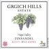 Grgich Hills Estate Zinfandel (375ML half-bottle) 2013 Front Label