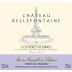 Chateau Bellefontaine Costieres de Nimes Rouge 2004 Front Label