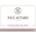 Domaine Paul Autard Chateauneuf-du-Pape Blanc 2015 Front Label