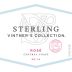 Sterling Vintner's Collection Rose 2014 Front Label