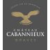 Chateau Cabannieux Graves Blanc 2014 Front Label