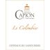 Chateau Capion Coteaux du Languedoc Le Colombier 2010 Front Label