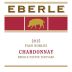 Eberle Chardonnay 2015 Front Label