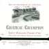 Chateau Champion Winery Saint-Emilion Grand Cru 2009 Front Label