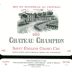 Chateau Champion Winery Saint-Emilion Grand Cru 2005 Front Label