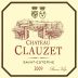 Chateau Clauzet 2009 Front Label