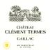 Chateau Clement Termes Gaillac Rouge 2013 Front Label