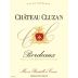 Chateau Cluzan Bordeaux 2015 Front Label