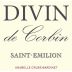 Chateau Corbin Grand Cru Divin de Corbin 2011 Front Label