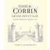Chateau Corbin Grand Cru Saint-Emilion Grand Cru 2015 Front Label