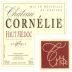 Chateau Cornelie Haut-Medoc 2010 Front Label