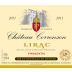 Chateau Correnson Lirac Vinolentia 2011 Front Label