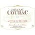 Chateau Courac Cotes du Rhone 2011 Front Label