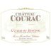 Chateau Courac Cotes du Rhone 2014 Front Label