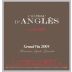 Chateau d'Angles La Clape Grand Vin Rouge 2008 Front Label