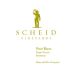 Scheid Vineyards Pinot Blanc 2015 Front Label