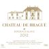 Chateau de Brague Bordeaux Blanc 2012 Front Label
